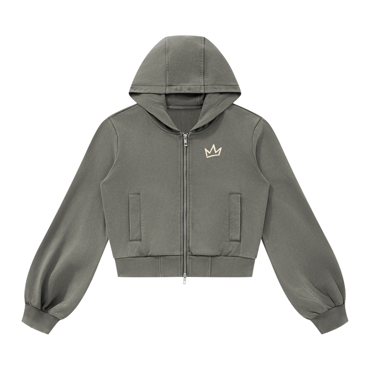 Women’s Vintage Wash Full Zip Hoodie