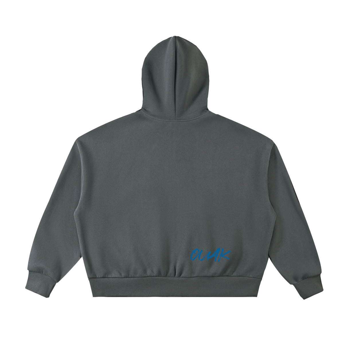 Men Full-Zip Boxy Hoodie