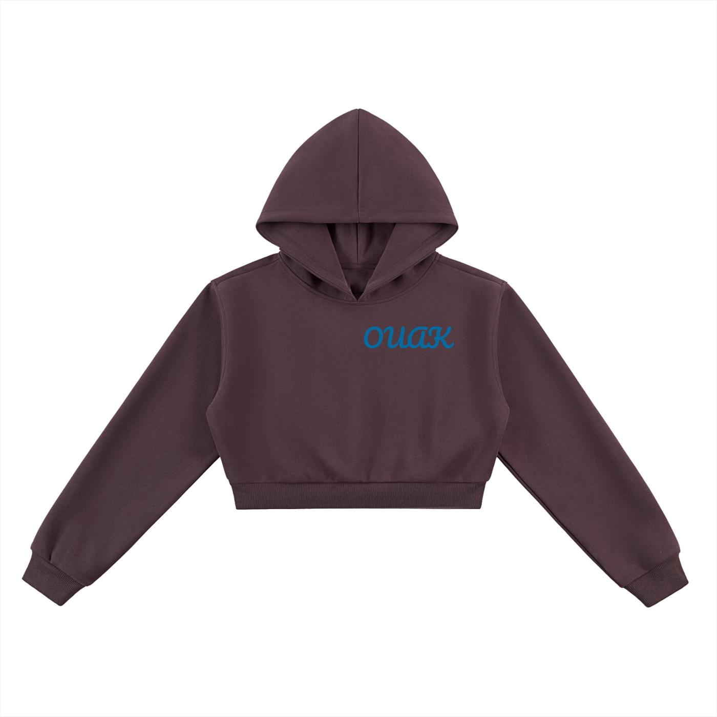 OUAK Cropped Hoodie