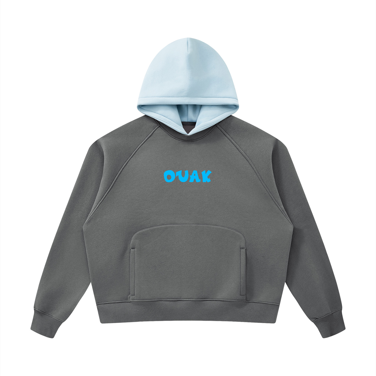 OUAK Unisex  Block Hoodie