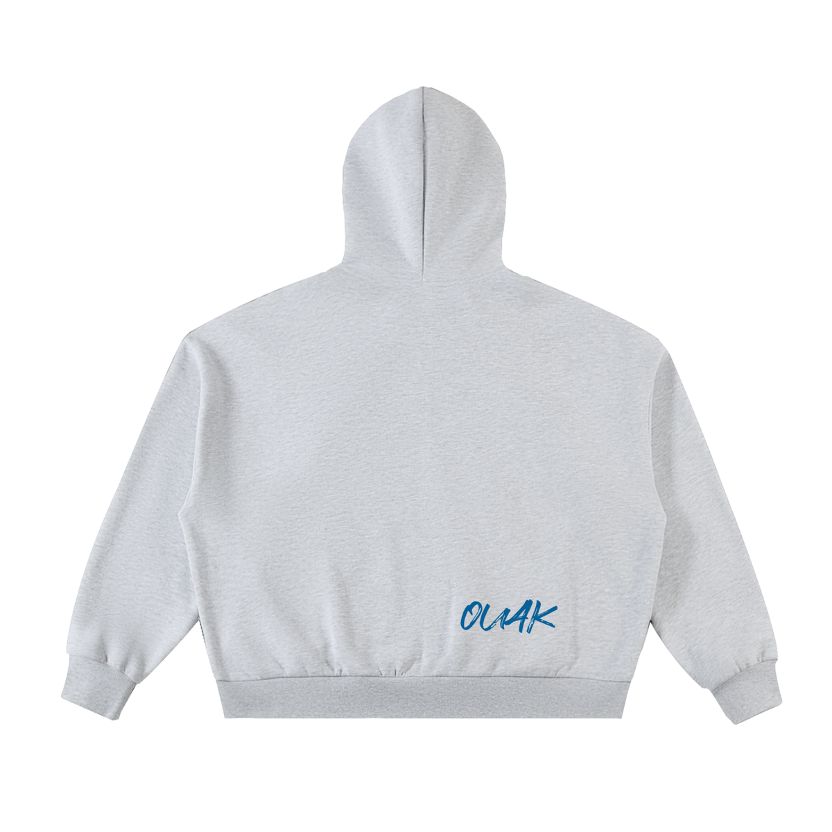 Men Full-Zip Boxy Hoodie