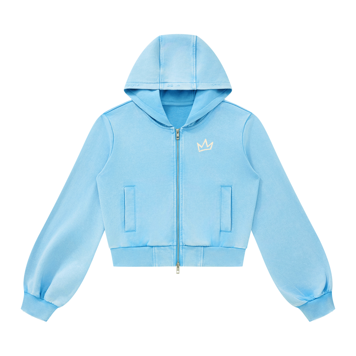 Women’s Vintage Wash Full Zip Hoodie