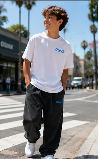 Kid's Loose Fit Drop Shoulder T-Shirt
