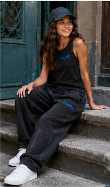 OUAK Waist Pants Women