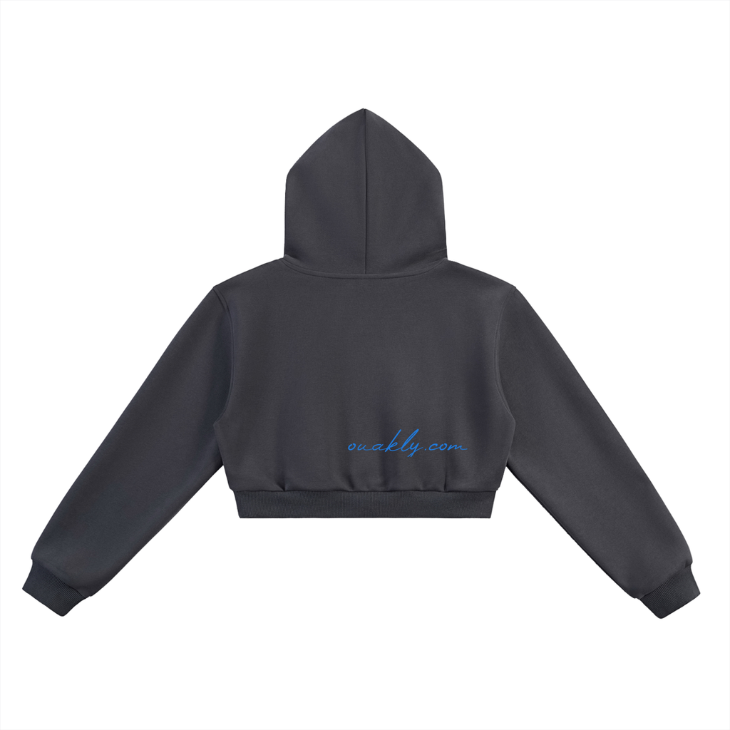 OUAK Cropped Hoodie
