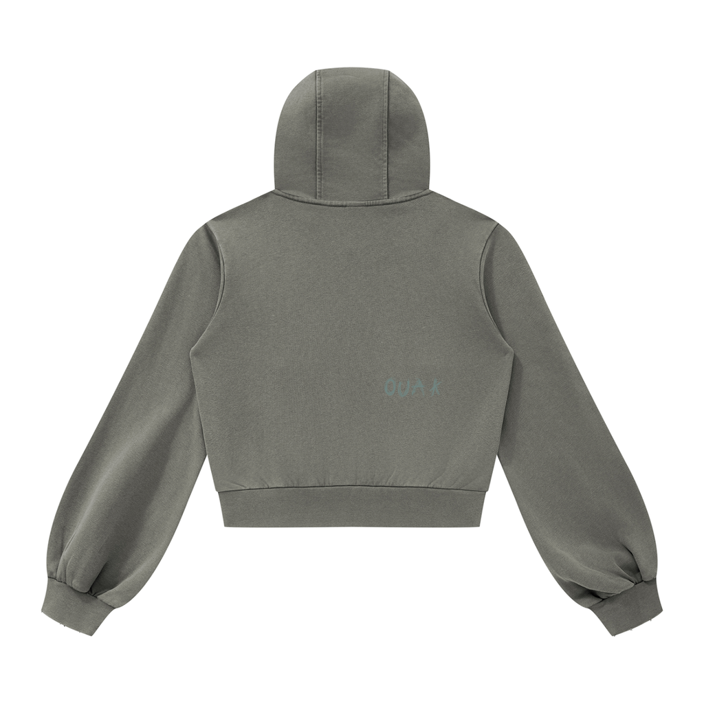 Women’s Vintage Wash Full Zip Hoodie