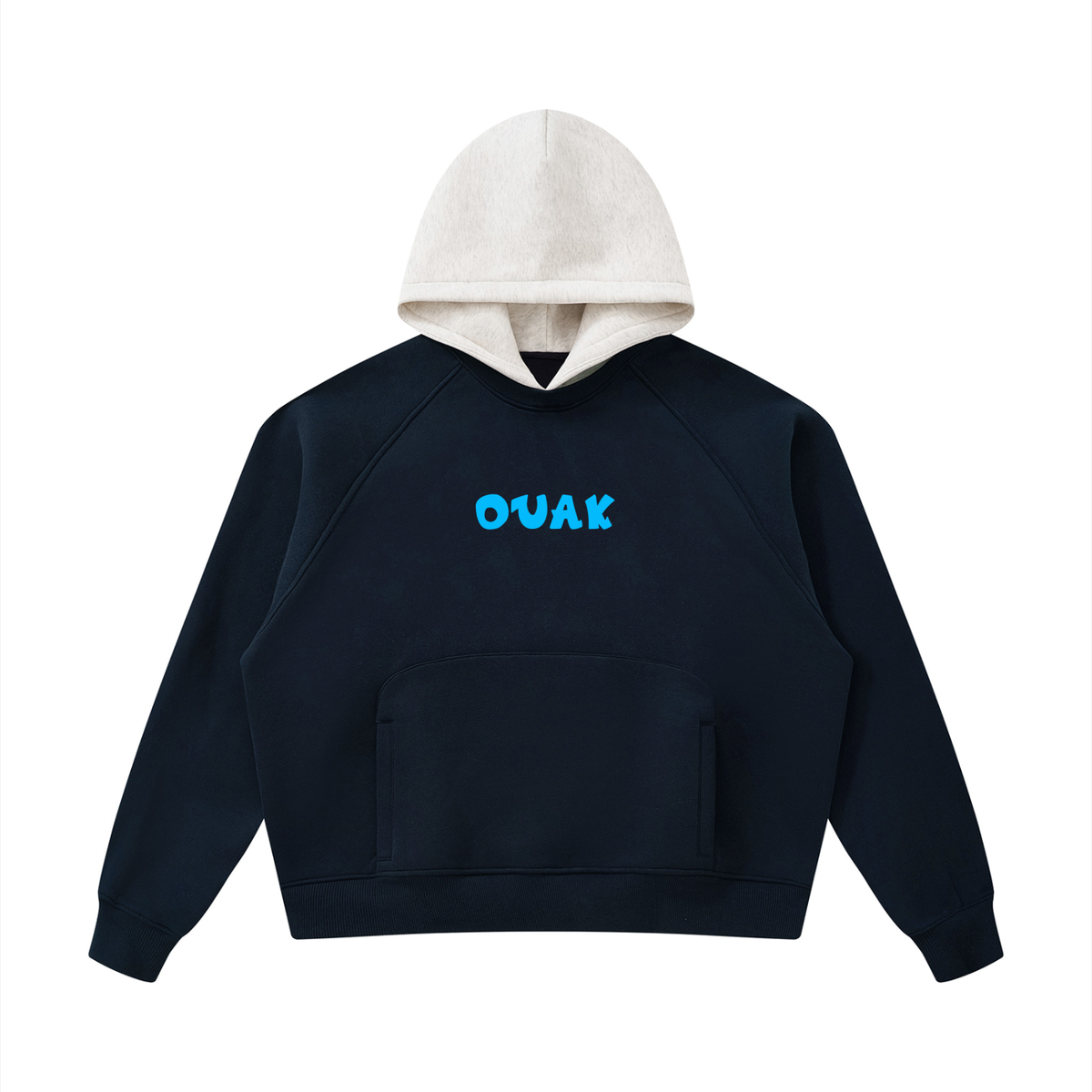 OUAK Unisex  Block Hoodie